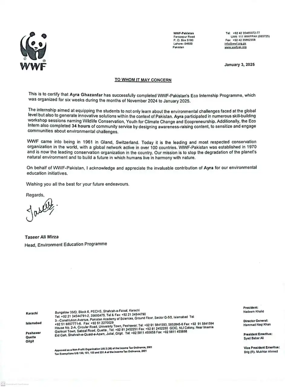 WWF Eco-Internship - Image 2